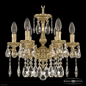 Подвесная хрустальная люстра Bohemia Ivele Crystal 75102/6/125 A G