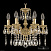 Подвесная хрустальная люстра Bohemia Ivele Crystal 75102/6/125 A G