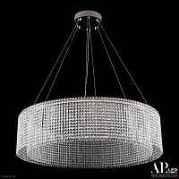 Большая хрустальная светодиодная люстра APL LED Sicilia SH02.93.A.Ni.4000