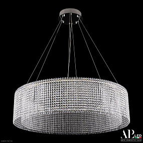 Большая хрустальная светодиодная люстра APL LED Sicilia SH02.93.A.Ni.4000