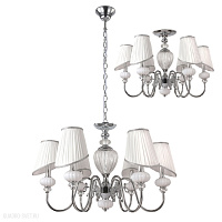 Люстра подвесная Crystal Lux ALMA WHITE SP-PL6