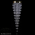 Люстра большая ARTGLASS JACQUELINE 400x1800 NICKEL CE