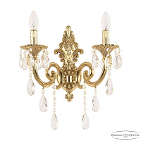 Бра с хрусталем Bohemia Ivele Crystal Verona 7217B14/2/175 B G