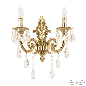 Бра с хрусталем Bohemia Ivele Crystal Verona 7217B14/2/175 B G