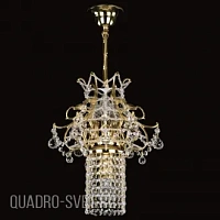 Подвесная хрустальная люстра ArtGlass KLEOPATRA FULL CUT CE