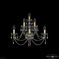 Бра с хрусталем Bohemia IVELE Crystal 1406B/3+2+1/240 G