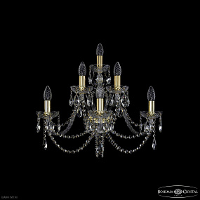 Бра с хрусталем Bohemia IVELE Crystal 1406B/3+2+1/240 G