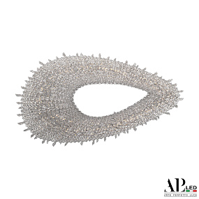 Хрустальная потолочная светодиодная люстра APL LED Rimini S509.0.70.B.3000