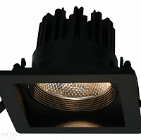 Встраиваемый светильник Arte Lamp Privato A7018PL-1BK