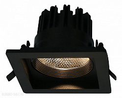 Встраиваемый светильник Arte Lamp Privato A7018PL-1BK