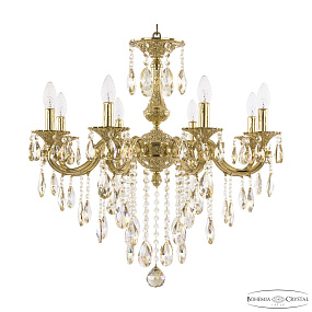 Подвесная хрустальная люстра Bohemia Ivele Crystal Verona 72101/8/210 B G K801