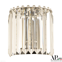 Бра хрустальное светодиодное APL LED Sicilia SH500.B7.20-20.A.Ni.4000