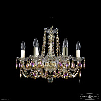 Хрустальная подвесная люстра Bohemia IVELE Crystal 1402/6/160 G R777
