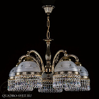 Люстра подвесная ARTGLASS CASSANDRA V. BRASS ANTIQUE CE