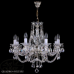 Люстра подвесная ARTGLASS ANJA VIII. NICKEL CE