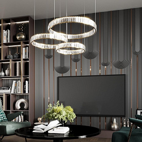 Подвесная светодиодная люстра Odeon Light Vekia 5015/36L