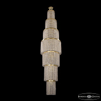 Каскадная хрустальная люстра Bohemia IVELE Crystal 2171/50-220/G