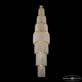 Каскадная хрустальная люстра Bohemia IVELE Crystal 2171/50-220/G