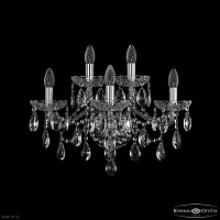 Бра хрустальное Bohemia IVELE Crystal 1415B/3+2/200/XL Ni