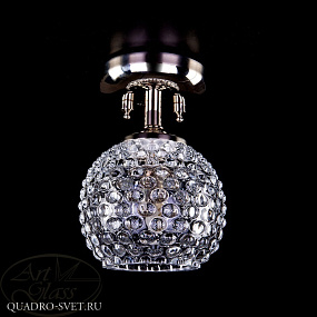 Накладной точечный светильник ARTGLASS FEBA DIA 115 NICKEL