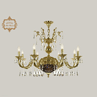 Хрустальная подвесная люстра Bohemia Art Classic 31.29.8.CK250SP.250GL.G.Sp.Amber.Blue.1A