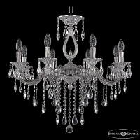 Подвесная хрустальная люстра Bohemia Ivele Crystal Verona 72401/8/210 B NW FS2S