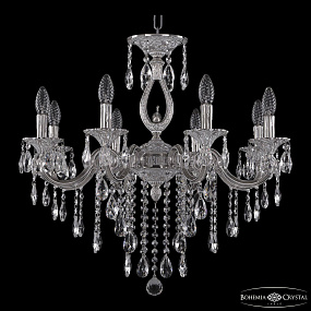 Подвесная хрустальная люстра Bohemia Ivele Crystal Verona 72401/8/210 B NW FS2S