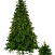 Ель CRYSTAL TREES ОЛИВИЯ 230 см. KP23230