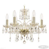 Хрустальная подвесная люстра Bohemia IVELE Crystal 118/6/141 G