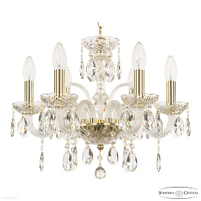 Хрустальная подвесная люстра Bohemia IVELE Crystal 118/6/141 G