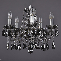 Хрустальная подвесная люстра Bohemia IVELE Crystal 1413/5/141/Ni/M781