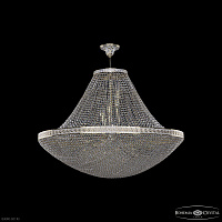 Большая хрустальная люстра Bohemia IVELE Crystal 19321/H1/100IV GW