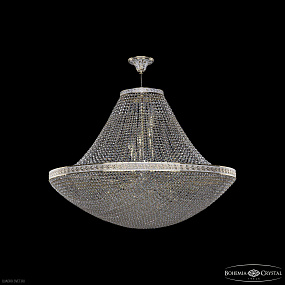 Большая хрустальная люстра Bohemia IVELE Crystal 19321/H1/100IV GW