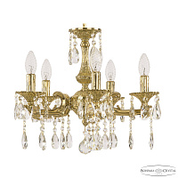 Подвесная хрустальная люстра Bohemia Ivele Crystal Verona 72115/5/125 A G