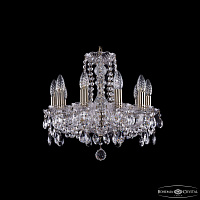Хрустальная подвесная люстра Bohemia IVELE Crystal 1402/10/141/Pa