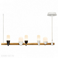Подвесной светодиодный светильник LOFT IT Whisper 1028-5WH