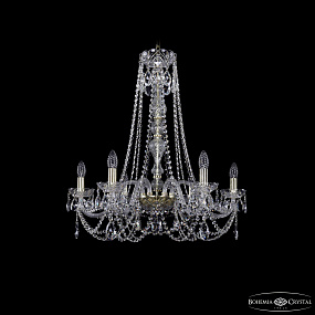 Хрустальная подвесная люстра Bohemia IVELE Crystal 1406/6/240/h-75 G