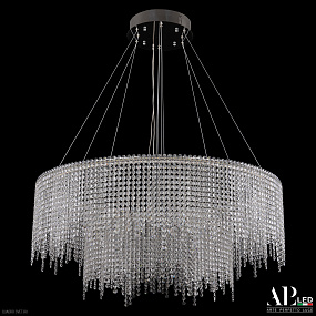Большая хрустальная светодиодная люстра APL LED Sicilia SH02.93.2D.B.Ni.4000