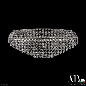 Хрустальная потолочная светодиодная люстра APL LED Rimini S505.0.40.A.4000