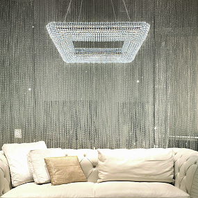 Хрустальная потолочная светодиодная люстра APL LED Rimini S503.0.80.A.3000