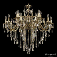 Большая хрустальная люстра Bohemia Ivele Crystal Florence 71118/20/335 B GB