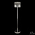 Хрустальный светодиодный торшер APL LED Sicilia SH500.T9.30-150.A.Ni.4000