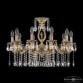 Подвесная хрустальная люстра Bohemia Ivele Crystal Verona 72402/10/210 A FP FA10S