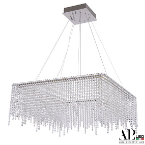 Хрустальная подвесная светодиодная люстра APL LED Sicilia SH04.71.B.Ni.4000