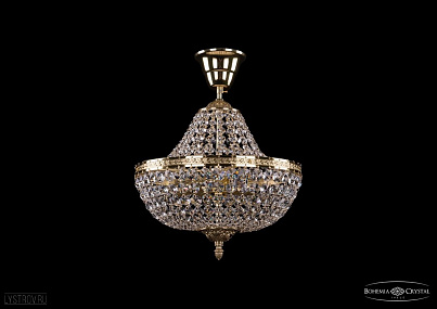 Хрустальная люстра (Груша) Bohemia IVELE Crystal 2160/30/G