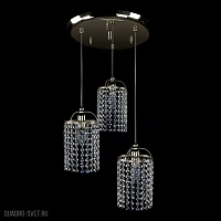 Хрустальный подвесной светильник ArtGlass SMALL GAME 05-03 NICKEL CE