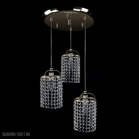 Хрустальный подвесной светильник ArtGlass SMALL GAME 05-03 NICKEL CE