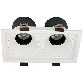 Встраиваемый светодиодный светильник 2x10W, 3000K Wertmark DORSUM WTD.O21.000.30.20