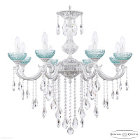 Хрустальная подвесная люстра Bohemia IVELE Crystal AL78101/8/250 B WMN P Birusa/M-1F