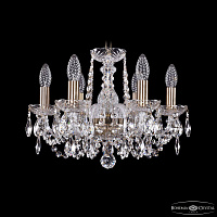 Хрустальная подвесная люстра Bohemia IVELE Crystal 1402/6/141/Pa